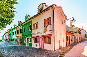 Lagoon Prints: Burano, Lagoon of Venice, Italy