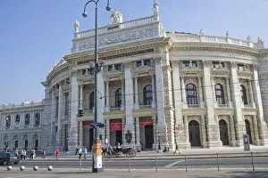 Images Dated 30th September 2006: The Burgtheater (formerly Imperial Court Theatre) of Vienna, Austria