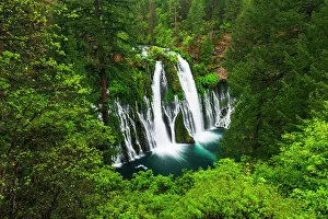 Burney Prints: Burney Falls, McArthur-Burney Falls Memorial State Park, California, USA