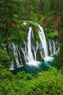 Burney Prints: Burney Falls, McArthur-Burney Falls Memorial State Park, California, USA