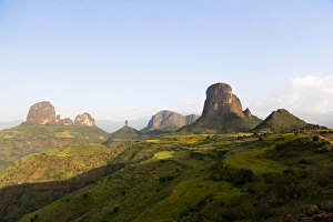 Images Dated 12th October 2010: The buttes of Mulit near Semien Mountains, Ethiopia