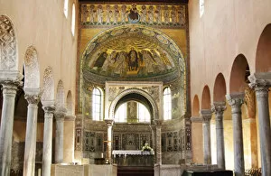 Images Dated 2nd September 2007: BYZANTINE ART. CROATIA. Euphrasian Basilica. Byzantine church built in the sixth century