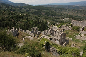 Images Dated 3rd June 2007: BYZANTINE ART. GREECE. Despots palace. Built between XIII and XV centuries