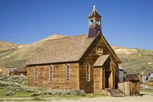 Images Dated 12th June 2006: CA, Bodie State Historic Park, Methodist Church