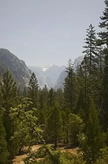 Images Dated 8th June 2006: CA, Kings Canyon NP, View of Kings Canyon