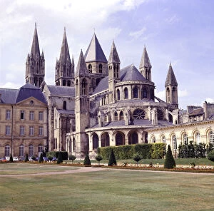 Caen: Abbaye Aux Hommes, Church of St.Etienne, 11th cent. Burial place of William the Conqueror