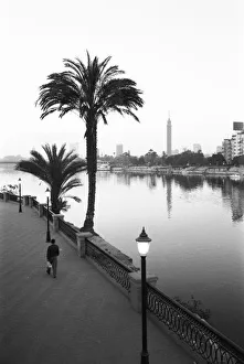 River Side Prints: Cairo Egypt, Along the Nile River