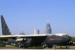 Air Plane Prints: Calamity Jane B-52D bomber located at Battleship Memorial Park, Mobile, Alabama, USA