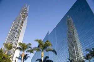 Images Dated 30th December 2008: California, Garden Grove. Dr. Robert Schullers Crystal Cathedral