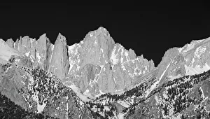 Images Dated 25th January 2024: California, Lone Pine, Mount Whitney, Eastern Sierra Nevada Range