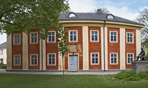 Images Dated 14th December 2007: The so called Karolinerhuset, Caroliner House, old gymnasium school, where Carl Linnaeus