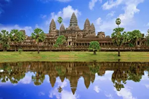 Siem Reap Prints: Cambodia, Kampuchea, Angkor Wat temple
