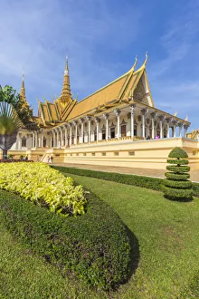 Cambodia, Phnom Penh. The Royal Palace