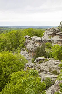Garden Of The Gods Prints: Camel Rock, Garden of the Gods Recreation Area, Shawnee National Forest, Saline County