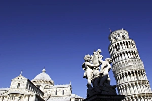Images Dated 3rd January 2007: The Campo dei Miracoli (Field of Miracles) is a wide, walled area at the heart of the city of Pisa