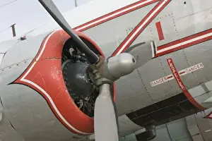 Canada, Alberta, Edmonton: Alberta Aviation Museum Canadian Dakota Transport Aircraft
