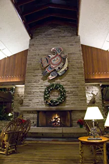 Images Dated 7th December 2008: Canada, Alberta, Jasper, Jasper NP. Fairmont Jasper Park Lodge