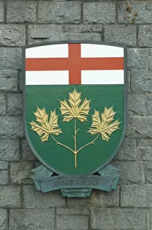 Canada, BC, Victoria, Legislature Buildings, Ontario Provincial Seal