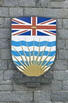 Canada, BC, Victoria, Leglislature Buildings, British Columbia Provincial Seal