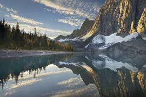 Prints of Canada, British Columbia. Sunrise on The Rockwall and Floe Lake, Kootenay National Park Images Dated 2019 November: Canada, British Columbia. Sunrise on The Rockwall and Floe Lake, Kootenay National Park