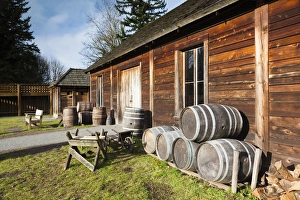 Images Dated 12th January 2012: Canada, British Columbia, Vancouver-area, Langley, Fort Langley National Historic Site