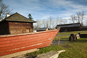 Images Dated 12th January 2012: Canada, British Columbia, Vancouver-area, Langley, Fort Langley National Historic Site