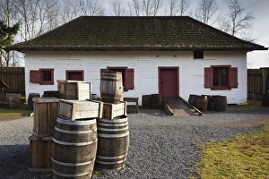 Images Dated 12th January 2012: Canada, British Columbia, Vancouver-area, Langley, Fort Langley National Historic Site