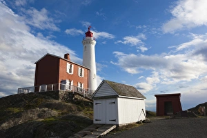 Images Dated 2nd January 2012: Canada, British Columbia, Vancouver Island, Victoria, Fisgard Lighthouse, exterior