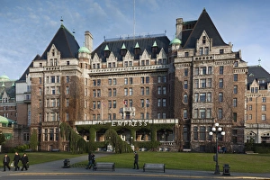 Images Dated 1st January 2012: Canada, British Columbia, Vancouver Island, Victoria, Fairmont Empress Hotel