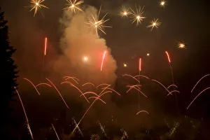 Images Dated 13th August 2005: CANADA, British Columbia, Victoria. Summer Fireworks Show