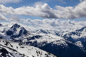 Images Dated 3rd April 2020: Canada, British Columbia, Whistler. Fitzsimmons Range in Garibaldi Provincial Park