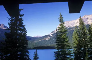 Emerald Prints: Canada, British Columbia, Yoho NP, Emerald Lake, View From Emerald Lake Lodge