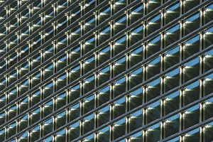 Winnipeg Prints: Canada, Manitoba, Winnipeg. Building abstract