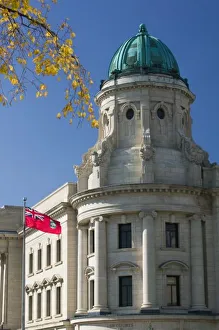 Images Dated 11th October 2005: CANADA, Manitoba, Winnipeg: The Law Courts, Exterior