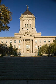 Images Dated 10th October 2005: Canada, Manitoba, Winnipeg: Manitoba Legislative Building
