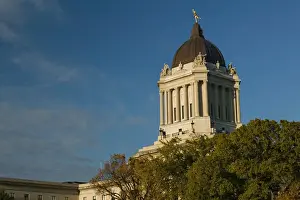 Images Dated 10th October 2005: Canada, Manitoba, Winnipeg: Manitoba Legislative Building