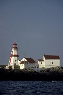 Images Dated 3rd February 2010: Canada: New Brunswick, Campobello Island, head Harbor, East Quoddy Light, July