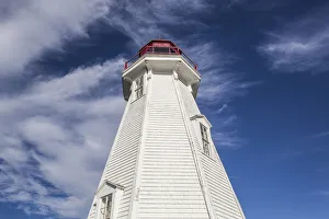 Images Dated 9th April 2019: Canada, New Brunswick, Campobello Island. Mulholland Point Lighthouse