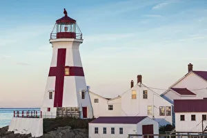Images Dated 9th April 2019: Canada, New Brunswick, Campobello Island. Head Harbour Lightstation lighthouse