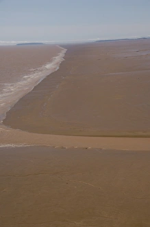 Images Dated 6th July 2008: Canada, New Brunswick, Hopewell Cape, Bay of Fundy. Daniel Flats, views of mud flats