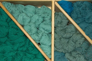 Images Dated 6th July 2008: Canada, New Brunswick, Lakeburn. London-Wul Economusee. Typical wool producer using