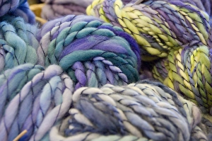 Canada, New Brunswick, Lakeburn. London-Wul Economusee. Typical wool producer using