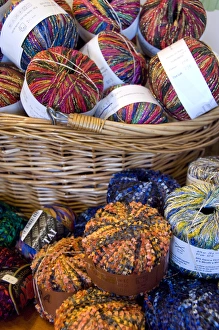 Images Dated 6th July 2008: Canada, New Brunswick, Lakeburn. London-Wul Economusee. Typical wool producer using