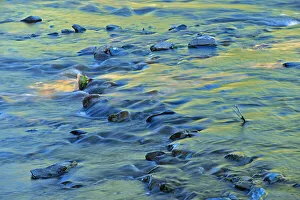 New Brunswick Prints: Canada, New Brunswick, Saint-Jacques. La Petite Riviere Iroquois scenic