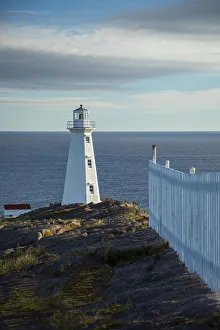 Images Dated 31st January 2021: Canada, Newfoundland, Cape Spear Lighthouse