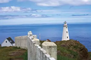 Images Dated 26th June 2009: Canada, Newfoundland, Cape Spear National Historical Site, Lighthouse. The Eastern