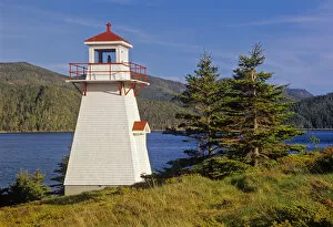 Places Collection: Canada, Newfoundland, Gros Morne National Park. Woody Point Lighthouse. Credit as