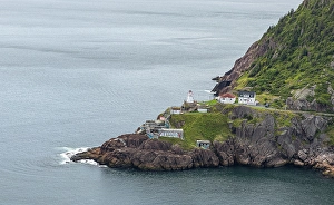 Images Dated 14th April 2024: Canada, Newfoundland and Labrador. Fort Amherst at entrance to St. John's Harbour