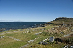 Images Dated 23rd September 2010: Canada, Newfoundland and Labrador, L Anse Aux Meadows. Norstead Viking Village