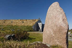 Images Dated 23rd September 2010: Canada, Newfoundland and Labrador, L Anse Aux Meadows. Norstead Viking Village